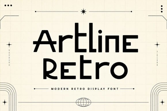 Artline Retro: A Modern Retro Display Font for Bold and Memorable Designs