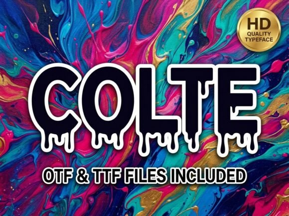 Colte: A Bold Font for Creative Energy