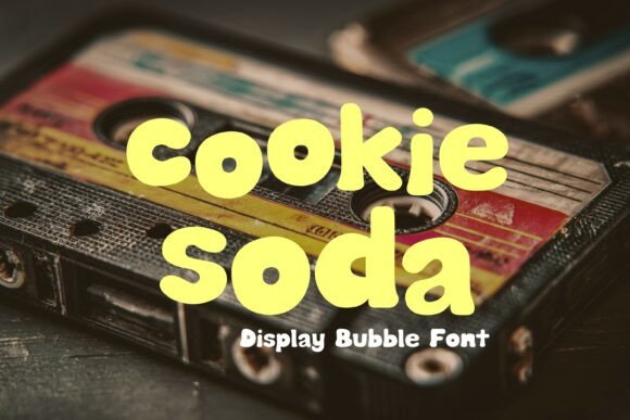 Cookie Soda: A Versatile Font for a Retro-Pop Vibe