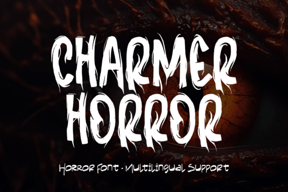 Discover the Eerie Charm of Charmer Horror Font