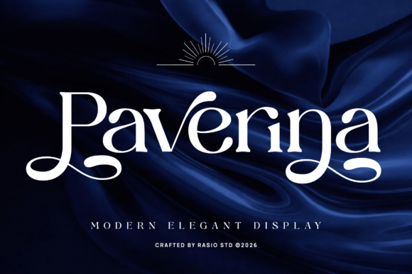 Discover the Elegance and Versatility of Paverina: A Modern Serif Font
