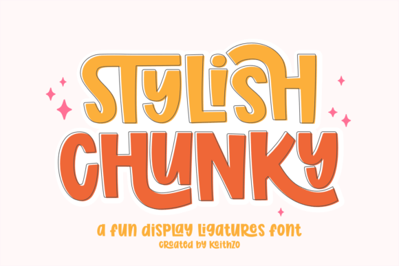 Elevate Your Brand with Stylish Chunky: A Bold and Trendy Display Font