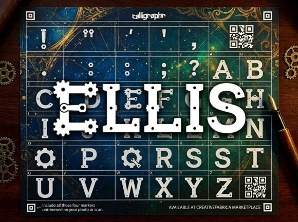Ellis: A Bold and Artistic Display Font for High-Impact Design