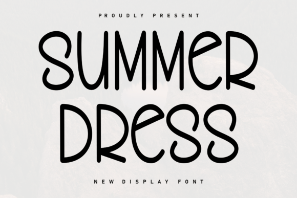 Embrace the Elegance of Summer Dress: A Handwritten Font for Every Occasion