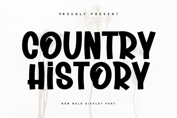 Exploring Country History: A Charming Handwritten Font for Creative Projects