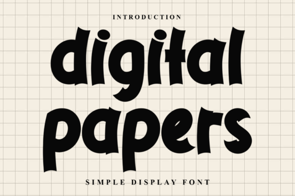 Exploring the Versatility and Charm of Digital Papers Font
