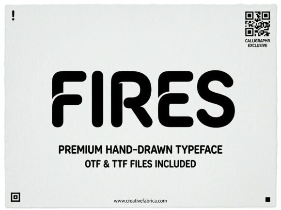 Fires: Ignite Your Creativity with a Bold and Artistic Font