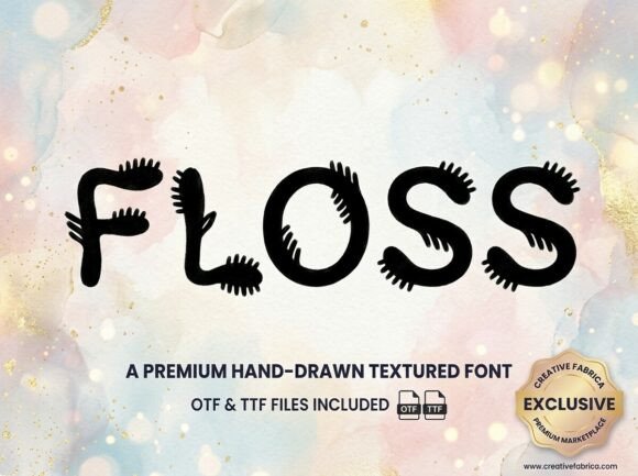 Floss: A Bold and Artistic Font for Creative Projects
