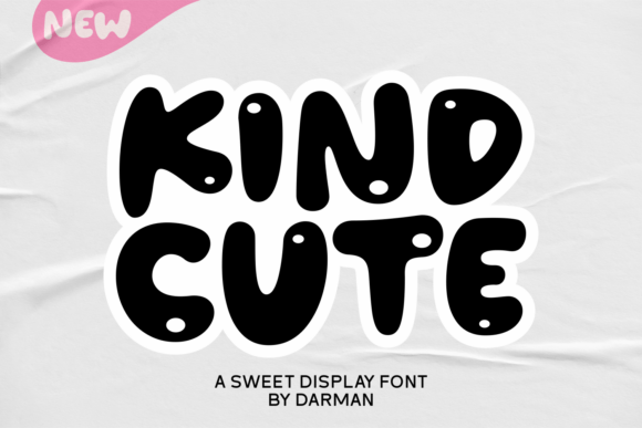 Kind Cute: A Delightful Font for Adding Adorable Elegance to Your Designs