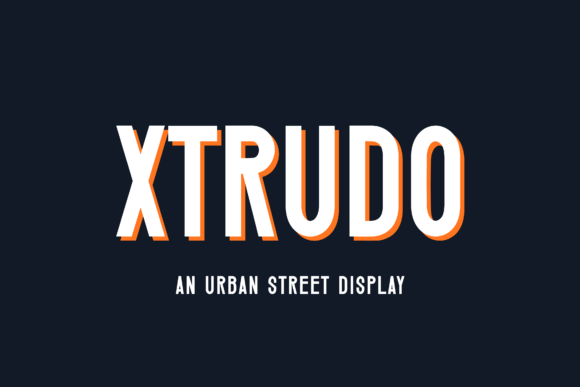 Unleash Edgy Creativity with Xtrudo Font