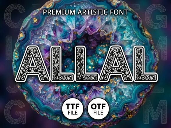 Unleashing Creativity with Allal: A Bold and Artistic Display Font