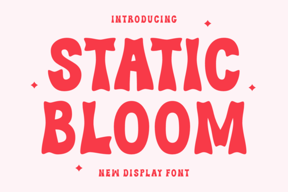 Unleashing Creativity with Static Bloom: A Versatile Font for Modern Design