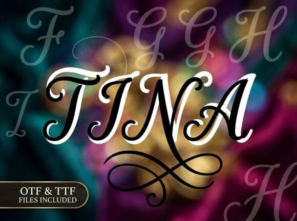 Unleashing Creativity with Tina: A Bold and Versatile Display Font