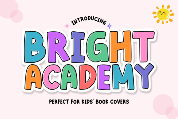 Unlock Creativity and Engagement with Bright Academy Font