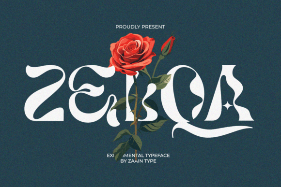 Zelqa: A Bold and Innovative Typeface for Modern Creatives